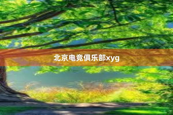 北京电竞俱乐部xyg